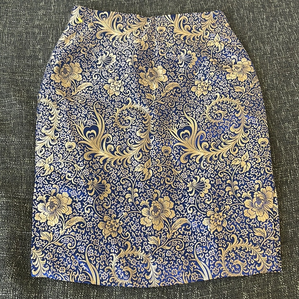 Traditional Chinese Print Skirt
